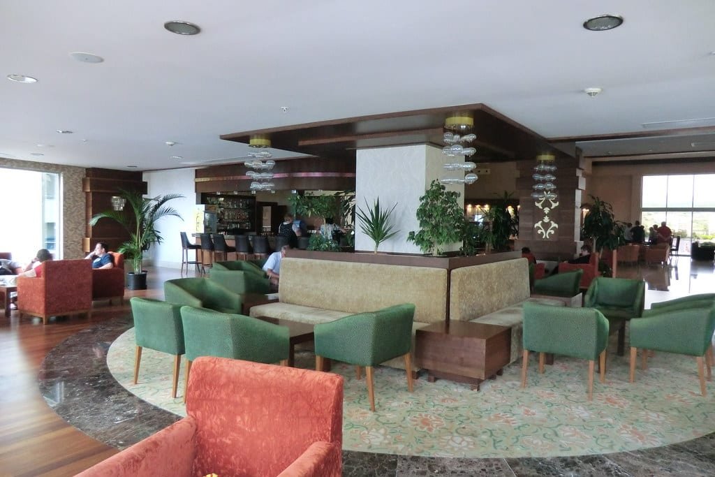 Lobby lounge seating